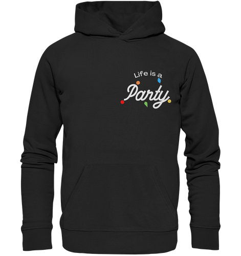 Claudia Obert Merch Hoodie Life is a Party