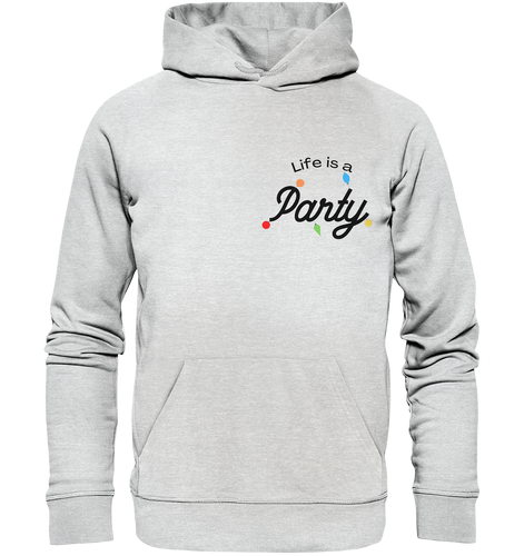 Claudia Obert Merch Hoodie Life is a Party